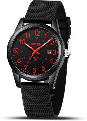 Miniatura 11 de LN LENQIN Relojes para hombre analógicos de cuarzo deportivos unisex, impermeables a 30M, reloj de enfermera para hombres y mujeres, profesionales