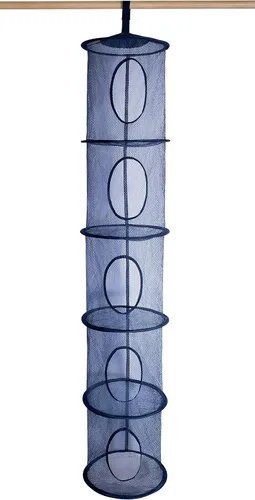 Miniatura 2 de Organizador de almacenamiento de 5 niveles de 12 x 59 pulgadas, cuélguelo en la recámara de sus hijos o en el armario para una divertida