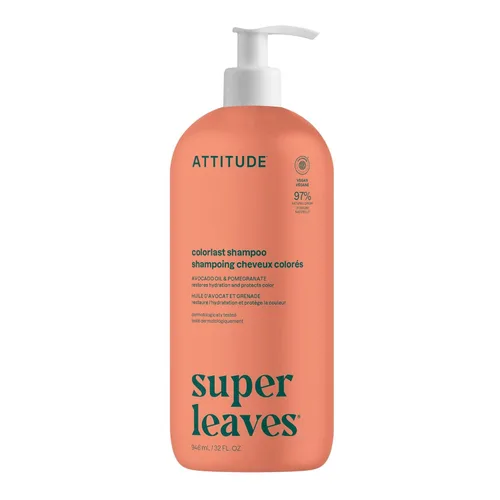 Miniatura 19 de ATTITUDE Colorlast Champú para el cabello, verificado por EWG, para cabello teñido, protege el color, ingredientes derivados de forma natural