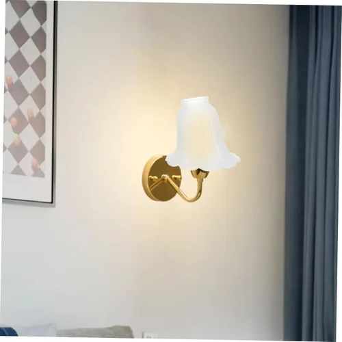 Miniatura 4 de VILLCASE Pantalla de techo para pantalla de mesa, pantalla de repuesto para lámpara decorativa en forma de flor