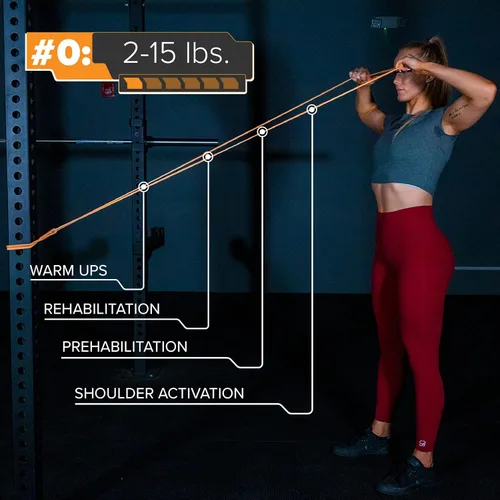 Miniatura 5 de SERIOUS STEEL FITNESS Banda asistida de 41 pulgadas, resistencia y estiramiento, bucle de asistencia de levantamiento de potencia y pull-up