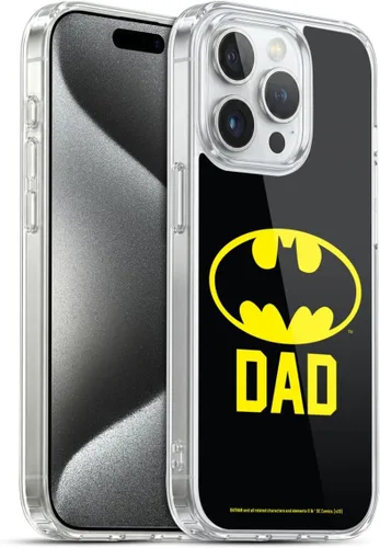 Miniatura 60 de Head Case Designs Funda de gel con licencia oficial de Batman DC Comics Bat Signal Logos [protección de grado militar] compatible con Apple iPhone 7