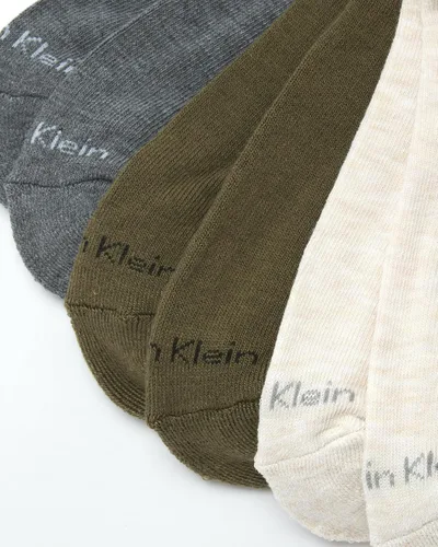 Miniatura 96 de Calvin Klein Calcetines para hombre, mezcla de algodón, acolchados, sin talla, forro de calcetines atléticos (6 unidades)