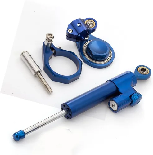 Miniatura 9 de Compatible con GSXR600 GSXR750 2006-2010 / GSXR1000 2007-2008 CNC amortiguador de dirección de motocicleta estabilizador barra de control