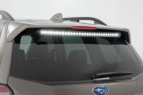 Miniatura 4 de Rough Country - Barra de luz LED curva de 30 pulgadas - 150W, 12,000 lúmenes, haz de enfoque puntual, iluminación todoterreno para Jeeps, camiones