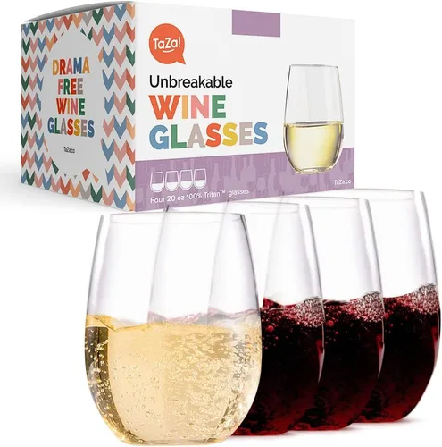 Miniatura 10 de Copas de vino de una pieza, Crystal Clear