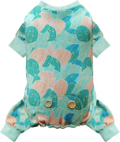 Miniatura 44 de KYEESE - Pijamas de terciopelo para perros y mascotas, ropa suave, abrigo para perros pequeños, mameluco cómodo y elástico, disfraz