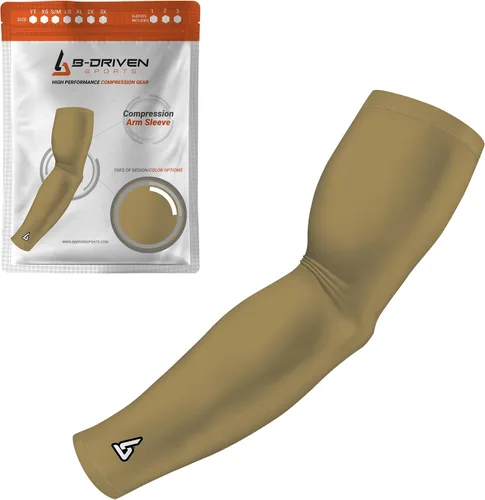 Miniatura 9 de B-Driven Sports Manga de Compresión Pro-Fit para Brazo - Deportes Atléticos Baloncesto, Fútbol, Sóftbol, Carrera, Juegos, - nan (1 unidad)