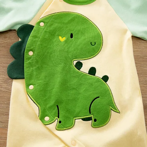 Miniatura 2 de Yierying - Pelele de algodón con diseño de dinosaurio