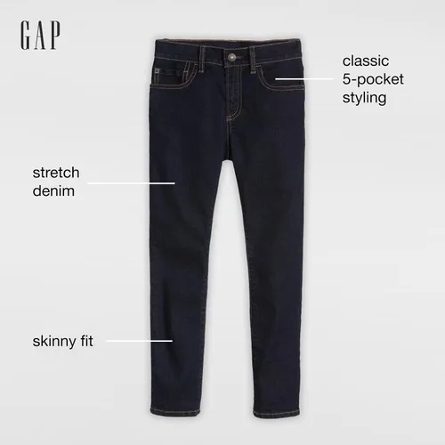 Miniatura 2 de GAP Boys' Skinny Fit Jeans