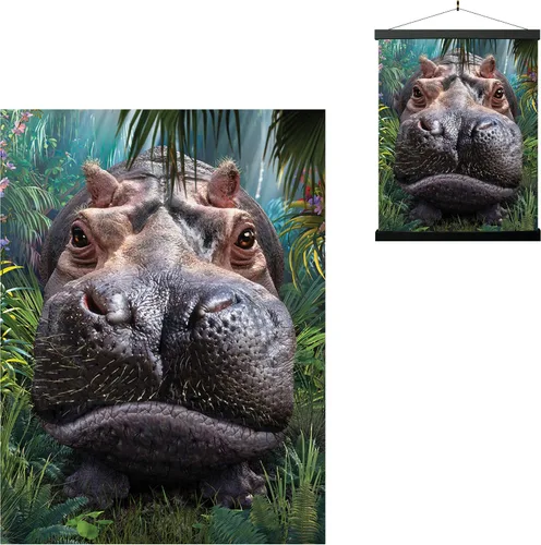 Miniatura 66 de Impresiones de arte de pared lenticular 3D LiveLife - El amor de un padre de Deluxebase. Póster 3D de león sin marco. Decoración de pared perfecta.
