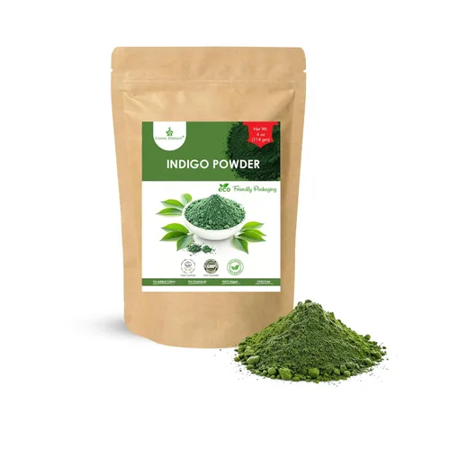 Cosmic Element Polvo índigo orgánico para el cabello – Tinte índigo natural para hombres y mujeres | Sin OGM, polvo vegano que aumenta el color para