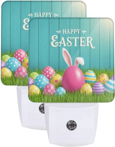 Miniatura 20 de Futterya Luz nocturna LED personalizada enchufable, juego personalizado de 2 lámparas de decoración con sensor automático del atardecer al amanecer