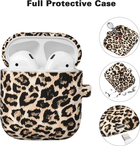 Miniatura 2 de Funda protectora de silicona suave para AirPods 2 y 1, frontal LED visible