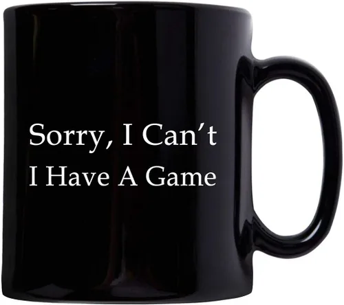 Miniatura 2 de Gifts Idea for Game Developer Designer Mug Coffee Tea Cup Black Ceramic 11oz - Video Gaming Design Dev Team Development Funny Cute Gag - Sorry I