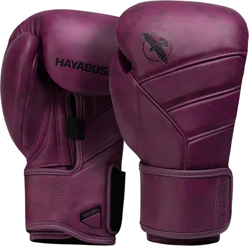 Miniatura 7 de Guantes de boxeo de cuero Hayabusa T3 LX para hombres y mujeres para entrenamiento, sparring, saco pesado y trabajo con manoplas