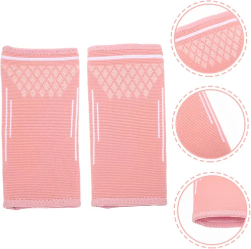 Miniatura 4 de ibasenice Mangas de voleibol para brazos, muñequera elástica deportiva para mujer, protector de brazo acolchado para uso atlético, 1 par