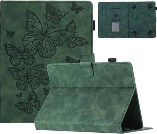 Miniatura 27 de Dteck Funda universal (9.6" a 10.5") - Funda plegable de cuero con tapa para tableta Android 10 10+ pulgadas/Samsung Galaxy Tab 9.6 9.7 10.1 10.4
