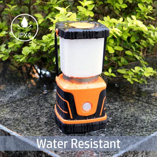 Miniatura 7 de Lámpara LED de campamento súper brillante de 1500 lúmenes, 4 modos de luz, reflector regulable, lámpara de emergencia alimentada por batería