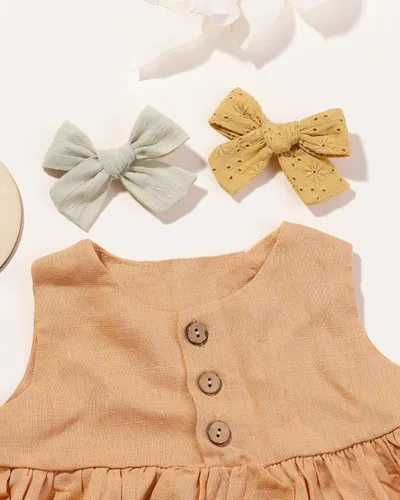 Miniatura 5 de 20 pinzas para el pelo para bebé, pasadores totalmente forrados, accesorios para el cabello para niñas pequeñas, niños y adolescentes