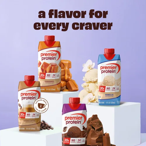 Miniatura 6 de Premier Protein - Batido de proteína sabor a chocolate, 30 gramos de proteína, sin azúcar añadida, 24 vitaminas y minerales para apoyar la salud