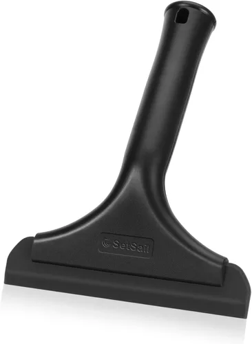 Miniatura 11 de SetSail Escobilla de ducha para puertas de cristal, pequeña escobilla de goma para puerta de vidrio, mini escobilla de silicona para ventana