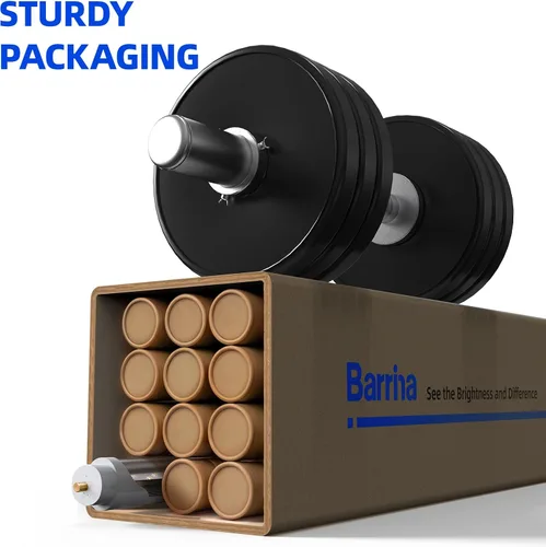 Miniatura 7 de Barrina Lámparas de tubo LED de 8 pies, 44W 5500lm 5000K, súper brillante, bombilla LED T8 T10 T12, luces LED de un solo pin FA8, cubierta