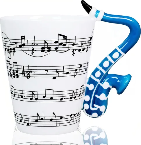 Miniatura 13 de Taza de guitarra, taza de café de guitarra, regalo para guitarristas músicos, taza de guitarra de 13.5 onzas, regalos para amantes de la música