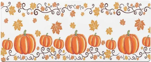 Miniatura 7 de Tapete de baño de calabaza naranja para bañera, antideslizante, de secado rápido y absorbente, tierra de diatomeas, fregadero de ducha, lavable