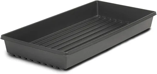 DL Wholesale Bandejas 1020 con agujeros (paquete de 50) para bandejas de cultivo Microgreens, fabricadas en Estados Unidos, bandeja de propagación