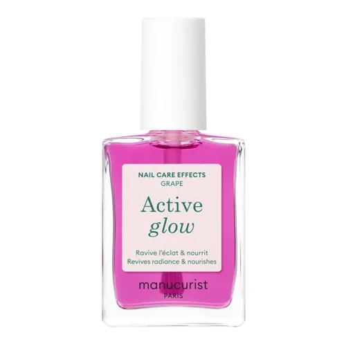 Miniatura 8 de Manucurist Active Glow - Esmalte de uñas de frambuesa y cuidado, corrector de uñas 2 en 1 ultra brillante, ingredientes a base de plantas: aceite