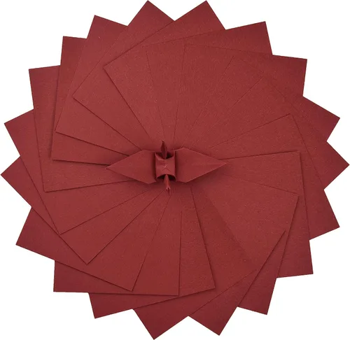 100 papel de doble cara de origami de doble cara de 6 x 6 pulgadas, papel cuadrado fácil de plegar para grúas plegables, álbumes de recortes, S06