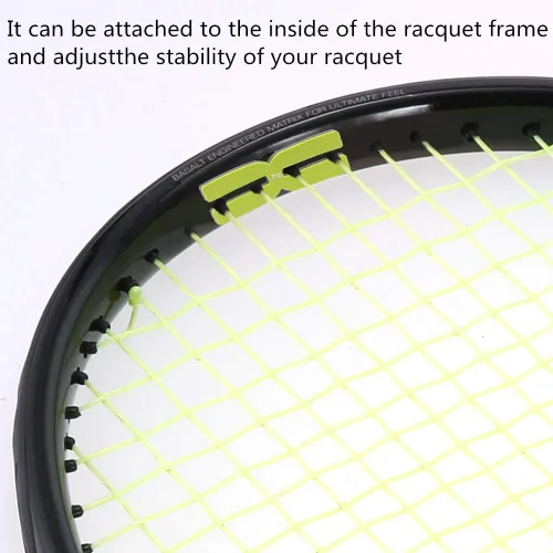 Miniatura 4 de Lixada 6 cintas de raqueta de tenis de silicona para raquetas de tenis de 0.11 oz
