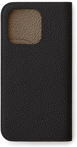 Miniatura 2 de BONAVENTURA Funda para smartphone Diary [iPhone15 Pro, negro x Etoupe] BODTR15P-BKET