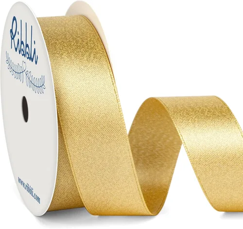 Miniatura 9 de Ribbli Cinta negra de doble cara, purpurina de lujo, 3/8 pulgadas x 10 yardas, cinta de boda para manualidades, envoltura de regalos y decoración