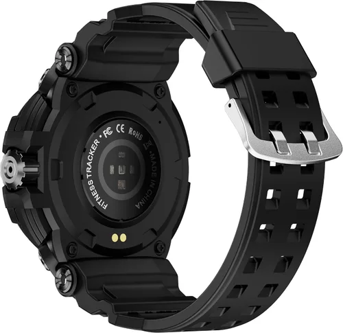 Miniatura 9 de ALPHAGEAR Delta Pro Smartwatch para hombre, reloj inteligente militar táctico, resistente al agua y al polvo, batería de 21 días, funciona de -10F a