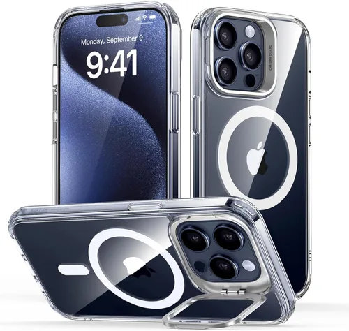 Miniatura 49 de ESR Funda para iPhone 14 Pro Max, Compatible con MagSafe, Funda Transparente para Teléfono con Soporte Stash Integrado para iPhone 14 Pro Max