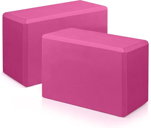 Miniatura 12 de Yoga Blocks 2 Pack, 9"x6"x3" High-Density EVA Foam Yoga Block, Non-Slip Yoga Blocks for Yoga, Pilates Meditation, Stretching and Toning, Supportive