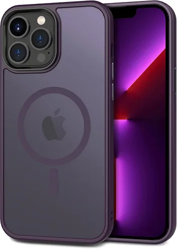 Miniatura 95 de CACOE Funda magnética para iPhone 12 y iPhone 12 Pro de 6.1 pulgadas - Compatible con MagSafe y soporte magnético para teléfono en el automóvil,