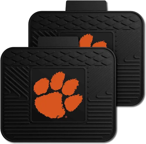 Miniatura 3 de Fanmats Clemson University Tigers Juego de 4 alfombrillas para automóvil, SUV, camionetas, protección para todo tipo de clima, diseño de depósito