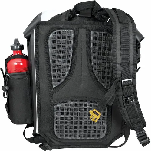 Miniatura 5 de Nelson-Rigg Mochila impermeable Hurricane/paquete de cola, Negro/Gris, 30 litros