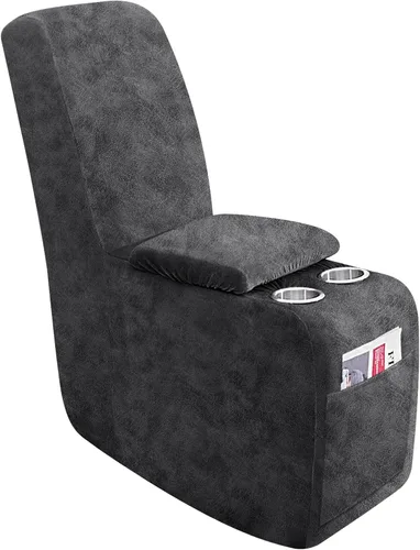 Miniatura 95 de molasofa Fundas de cuero para sillas reclinables, fundas para sillas reclinables grandes para silla reclinable, 4 piezas, fundas lavables que se