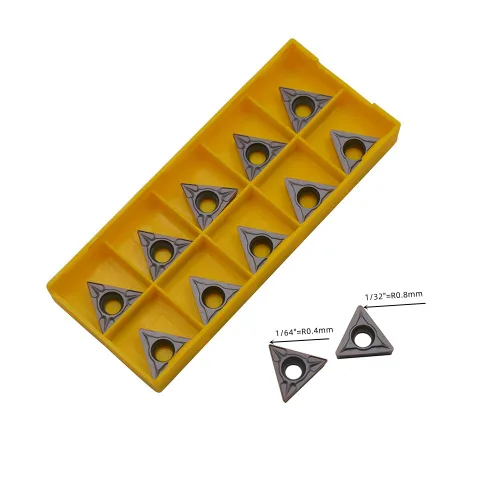 Miniatura 2 de 20pcs TCMT32.51 TCMT32.52 TCMT16T304 TCMT16T308 insertos de carburo insertos de torneado para barra de corte de metal