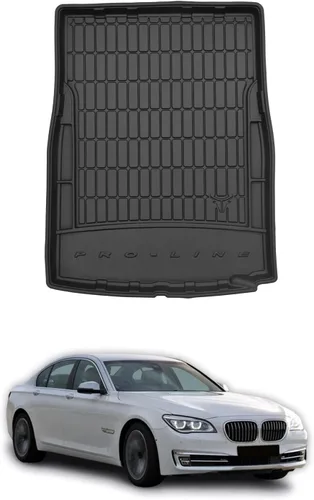 Miniatura 10 de OMAC Alfombrillas de carga premium para BMW Serie 7 E66 Sedan 2002-2008 TPE Negro