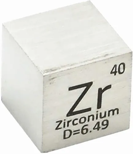 Miniatura 6 de Juego de cubos de elementos de 0.394 in, cubos de densidad de hasta 99,99 % de pureza, colección periódica de cobalto, itrio, tungsteno, niobio