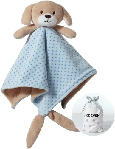 Miniatura 33 de CREVENT Mantas de bebé suaves y acogedoras para niños y niñas + manta de seguridad, juego con una bolsa de regalo esenciales para recién nacidos Gris