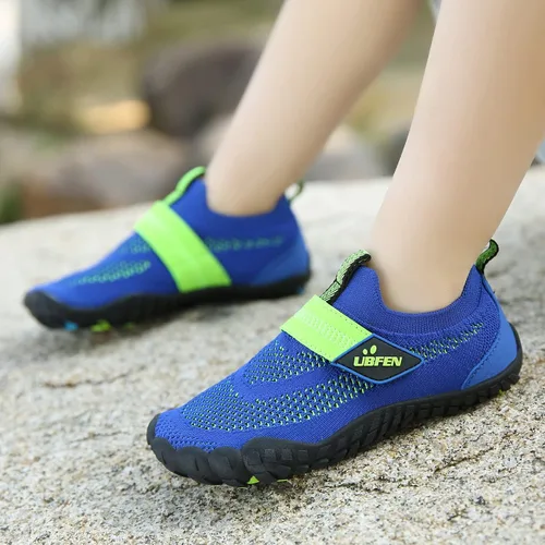Miniatura 9 de UBFEN - Zapatos para el agua para niños y niñas zapatos acuáticos y livianos de secado rápido para ir a la playa practicar deportes hacer natación e