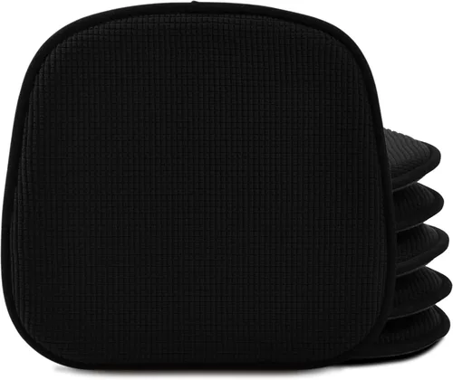 Miniatura 10 de Shinnwa Paquete de 2 cojines antideslizantes para sillas de comedor, cojines de asiento de cocina en forma de U, juego de 2, 15 x 16 pulgadas