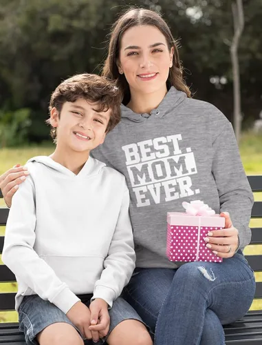 Miniatura 2 de Tstars Best Mom Hoodie Gifts for Wife Mothers Day Sweatshirt Hoodies Mom Throw Blanket