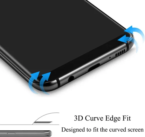 Miniatura 7 de Protector de pantalla de privacidad para Galaxy Note 8, película flexible autoreparable con cobertura adhesiva completa, compatible con fundas